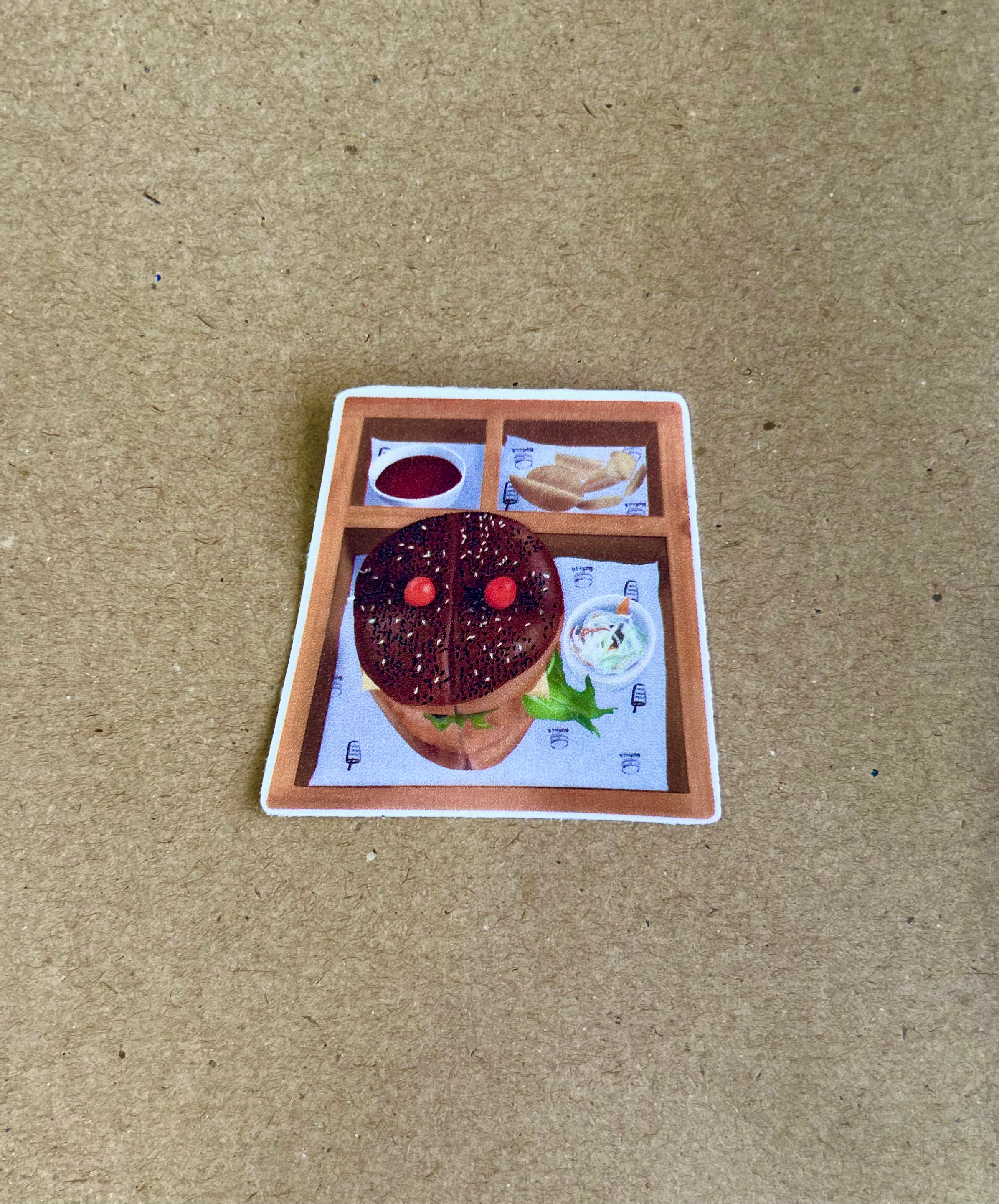 Burger Meal Sticker